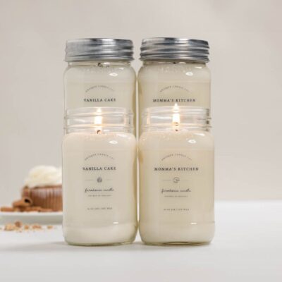 Candles Antique Candle Co  | Vanilla Cake & Momma’S Kitchen Bundle Of Four