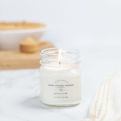 Candles Antique Candle Co  | Warm Caramel Crumble By Sarah Joy 8 Oz Candle