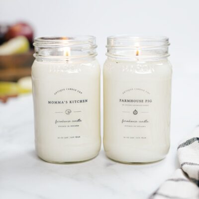 Candles Antique Candle Co  | Farmhouse Fig By Modern Farmhouse Family & Momma’S Kitchen Bundle