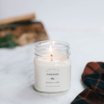 Candles Antique Candle Co  | Fireside 8 Oz Candle