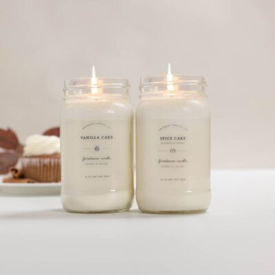 Candles Antique Candle Co  | Vanilla Cake & Spice Cake Bundle