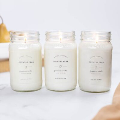 Candles Antique Candle Co  | Country Pear Bundle Of Three