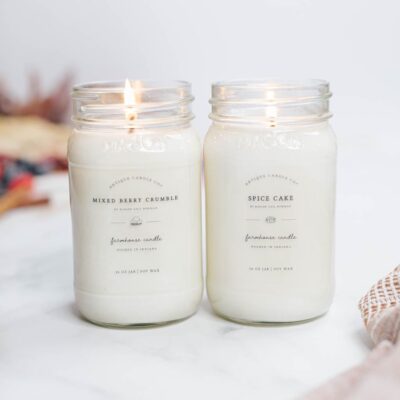 Candles Antique Candle Co  | Spice Cake & Mixed Berry Crumble By Karlee Gail Bowman Bundle