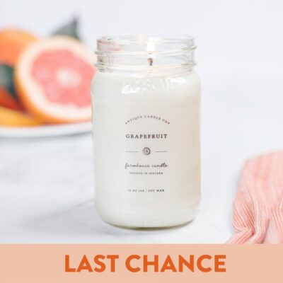 Candles Antique Candle Co  | Grapefruit 16 Oz Candle