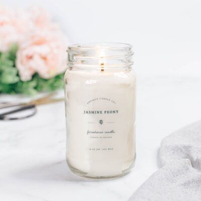 Candles Antique Candle Co  | Jasmine Peony 16 Oz Candle