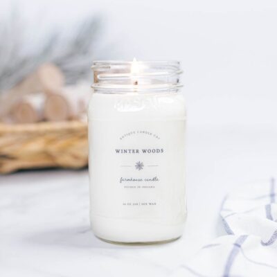 Candles Antique Candle Co  | Winter Woods 16 Oz Candle