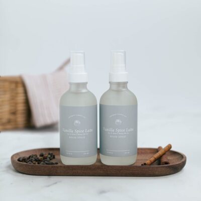 Home Fragrance Antique Candle Co  | Vanilla Spice Latte By To Mimi’S House We Go Room Spray Bundle