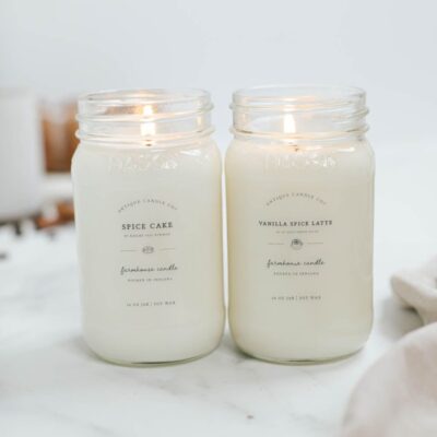 Candles Antique Candle Co  | Spice Cake & Vanilla Spice Latte Bundle