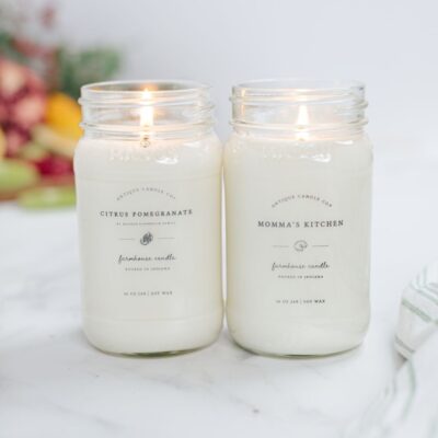 Candles Antique Candle Co  | Citrus Pomegranate By Modern Farmhouse Family & Momma’S Kitchen Bundle