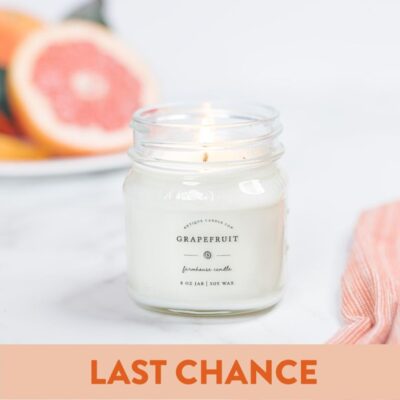 Candles Antique Candle Co  | Grapefruit 8 Oz Candle