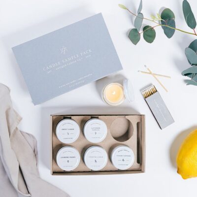 Candles Antique Candle Co  | Fresh & Clean Sample Pack