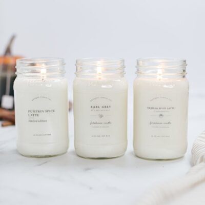 Candles Antique Candle Co  | Coffee Shop Bundle Of Three