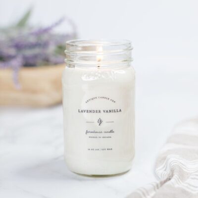 Candles Antique Candle Co  | Lavender Vanilla 16 Oz Candle