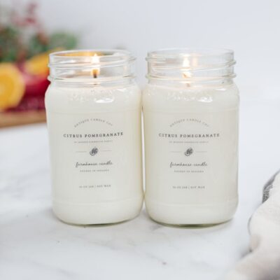 Candles Antique Candle Co  | Citrus Pomegranate By Modern Farmhouse Family Bundle