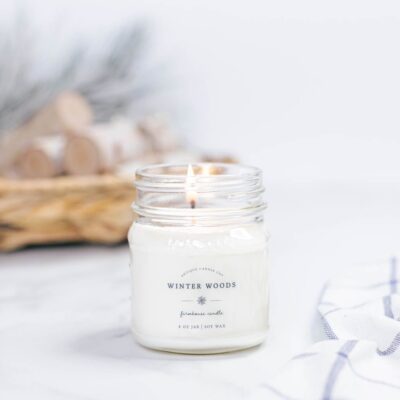 Candles Antique Candle Co  | Winter Woods 8 Oz Candle