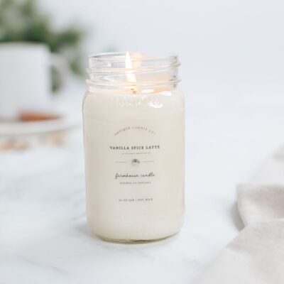 Candles Antique Candle Co  | Vanilla Spice Latte By To Mimi’S House We Go 16 Oz Candle