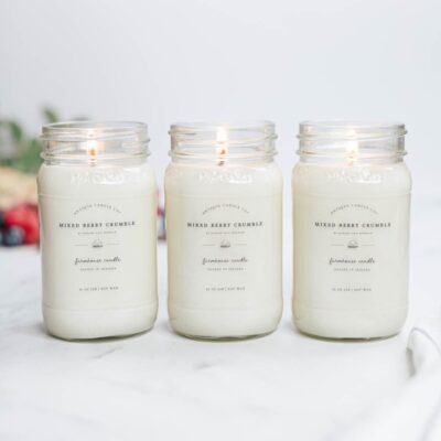 Candles Antique Candle Co  | Mixed Berry Crumble By Karlee Gail Bowman Bundle Of Three