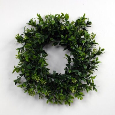 Candles Antique Candle Co  | Boxwood Candle Wreath