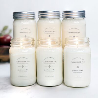 Candles Antique Candle Co  | Farmhouse Fig By Modern Farmhouse Family Bundle Of Six