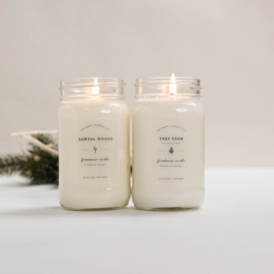 Candles Antique Candle Co  | Santal Woods & Tree Farm Bundle