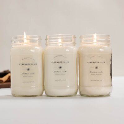 Candles Antique Candle Co  | Cinnamon Spice Bundle Of Three