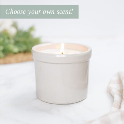 Candles Antique Candle Co  | Small Stoneware Crock