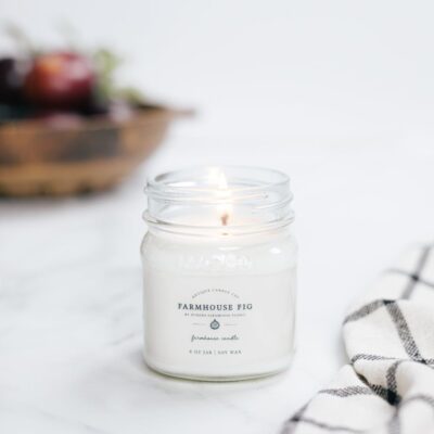 Candles Antique Candle Co  | Farmhouse Fig By Modern Farmhouse Family 8 Oz Candle